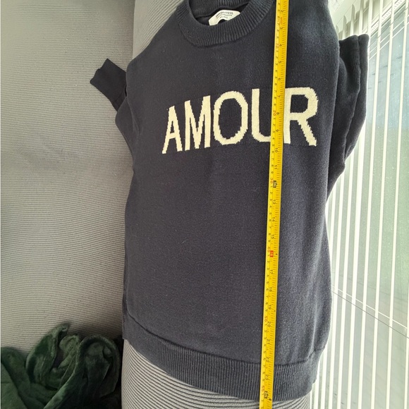 Smash and Tess Amour Navy Crew Neck Sweater Size M/L - Picture 5 of 8